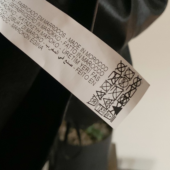 Limited Edition Zara Faux Leather Mini Dress. - Picture 8 of 10